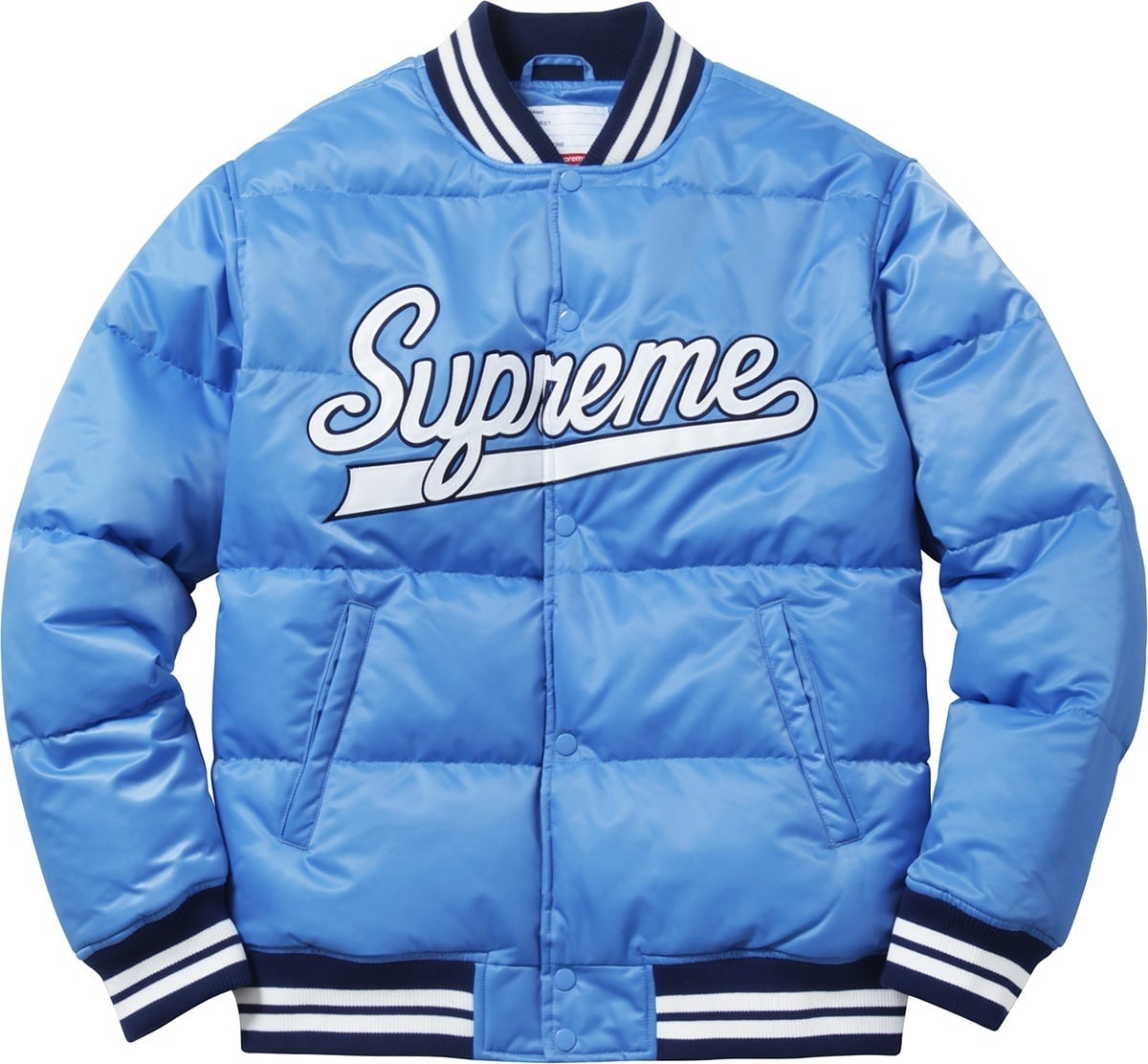 Script Varsity Puffy Jacket view 5